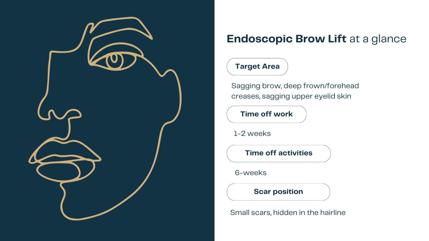 endoscopic brow lift surgery quick facts
